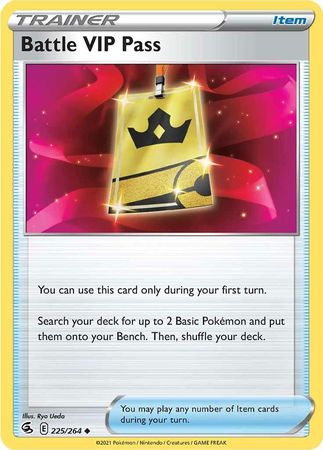 Battle VIP Pass - 225/264 - Fusion Strike