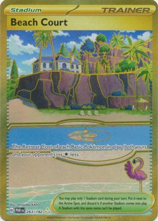 Beach Court Hyper Rare - 263/182 - Paradox Rift