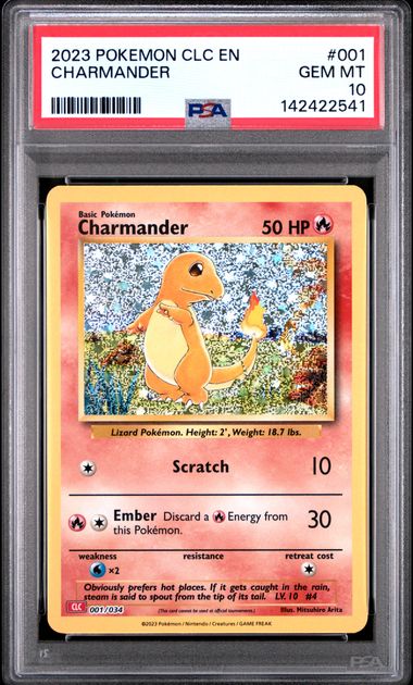 Charmander Holo - PSA 10