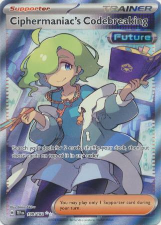 Ciphermaniac's Codebreaking Full Art - 198/162 - Temporal Forces