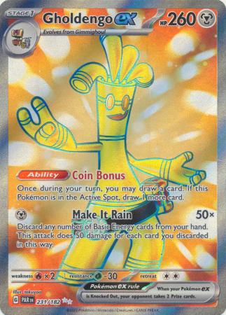 Gholdengo ex Full Art - 231/182 - Paradox Rift