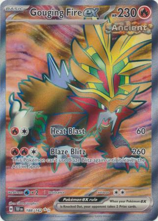 Gouging Fire ex Full Art - 188/162 - Temporal Forces