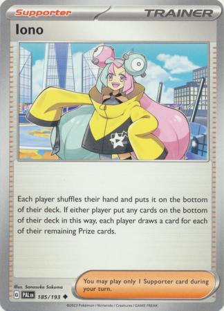 Iono - 185/193 - Paldea Evolved
