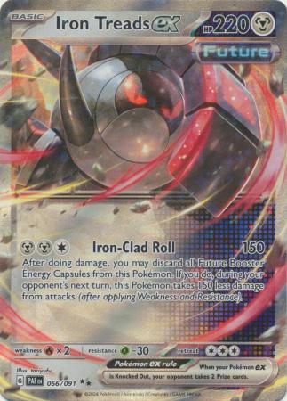 Iron Treads ex - 066/091 - Paldean Fates