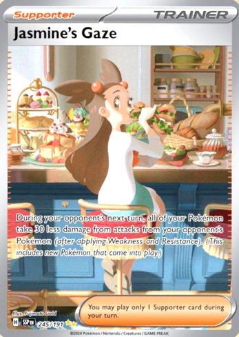 Jasmine's Gaze Special Illustration Rare - 245/191 - Surging Sparks