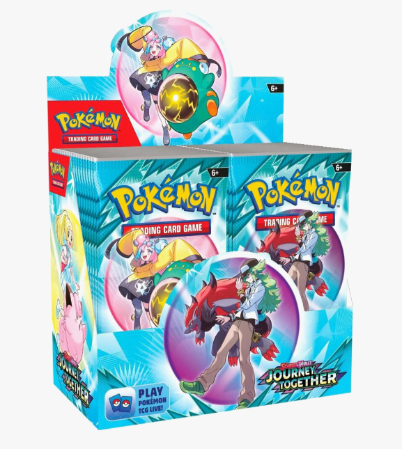 pokemon sun and moon booster box sealed Sealed Journey Together Booster Box (NON ENHANCED) – The Colosseum