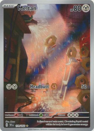 Meltan Illustration Rare - 179/162 - Temporal Forces