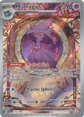 Mismagius Illustration Rare - 212/193 - Paldea Evolved