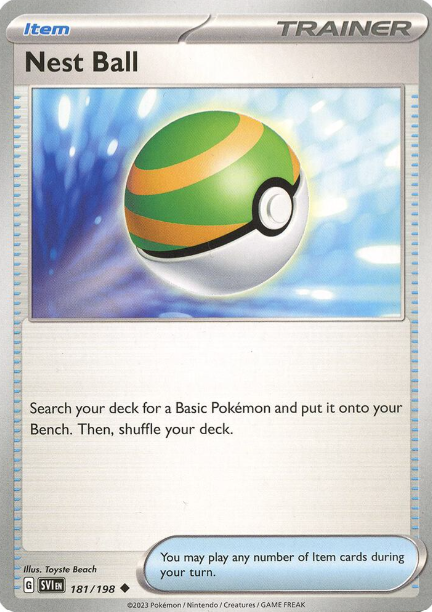 Nest Ball - 181/198 - Scarlet and Violet Base