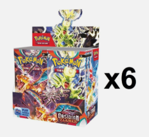 Obsidian Flames Booster Box Sealed Case