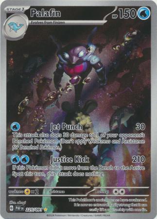 Palafin Illustration Rare - 225/091 - Paldean Fates The Colosseum Palafin Illustration Rare - 225/091 - Paldean Fates The Colosseum