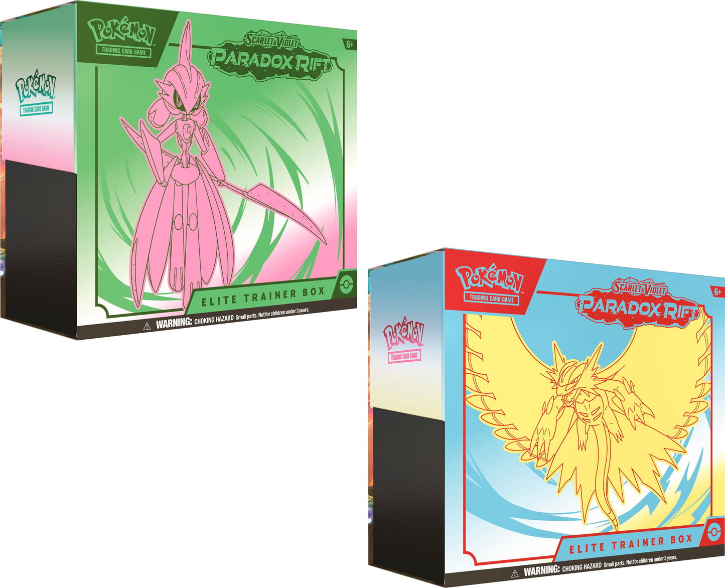 Sealed Paradox Rift Elite Trainer Box Combo - 1 of Each (Preorder - Ships by 11/3/2023)