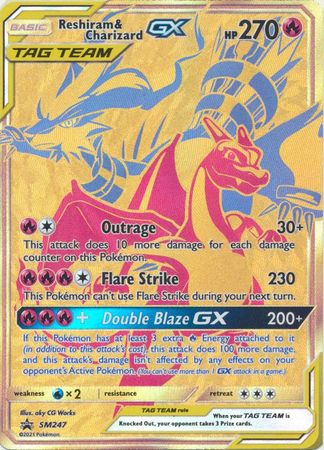 Reshiram & charizard online GX