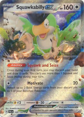 Squawkabilly ex - 169/193 - Paldea Evolved