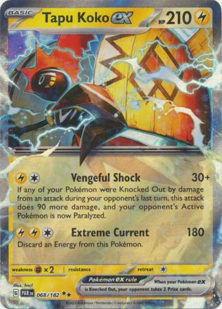 Tapu Koko ex - 68/182 - Paradox Rift