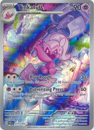 Tinkatuff Illustration Rare - 217/193 - Paldea Evolved