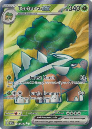 Torterra ex Full Art - 185/162 - Temporal Forces
