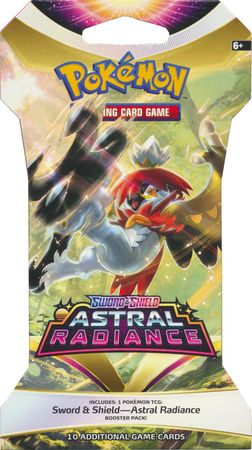 Sleeved Astral Radiance Booster Pack