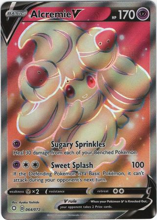 Alcremie V Full Art - 64/72 - Shining Fates