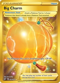 Big Charm Secret Rare - 206/192 - Rebel Clash
