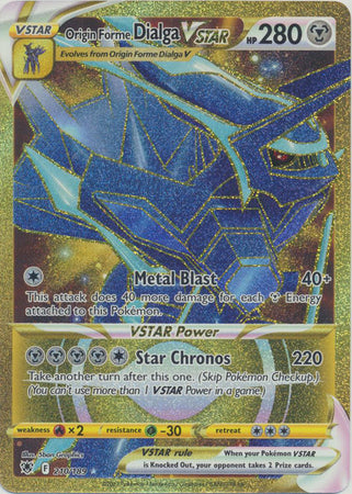 Origin Forme Dialga VSTAR Secret Rare - 210/189 - Astral Radiance