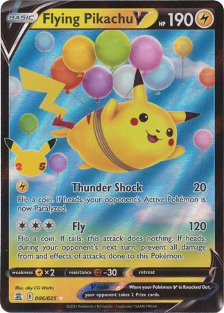 Flying Pikachu V - 6/25 - Celebrations