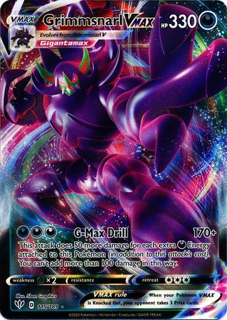 Grimmsnarl VMAX - 115/199 - Darkness Ablaze