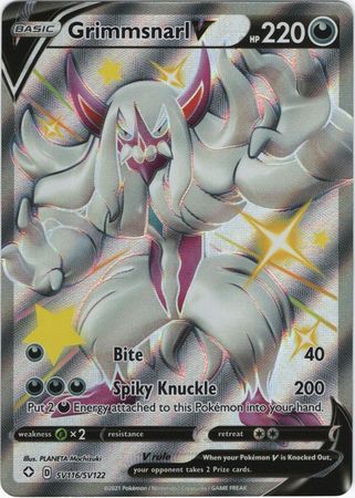Grimmsnarl V Shiny Full Art - SV116/SV122 - Shining Fates
