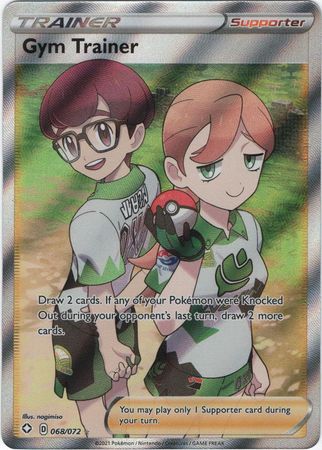 gym trainer pokemon card full art Gym Trainer - 158/195 - Silver Tempest