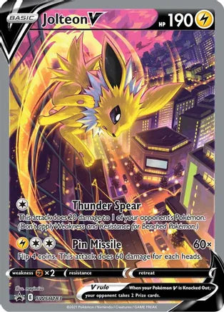 Jolteon V Alternate Art Promo - SWSH183 - Sword & Shield Promos