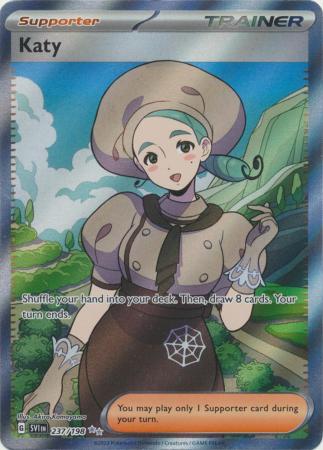 Katy Full Art - 237/198 - Scarlet & Violet