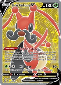 Kricketune V Full Art - 142/163 - Battle Styles