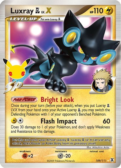 Luxray Lv. X - 109/111 - Celebrations
