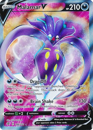 Malamar V Full Art - 186/192 - Rebel Clash