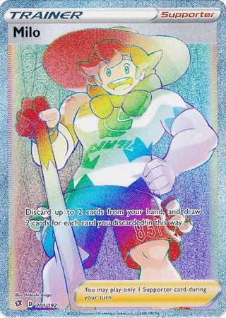 Milo Rainbow Rare - 201/192 - Rebel Clash