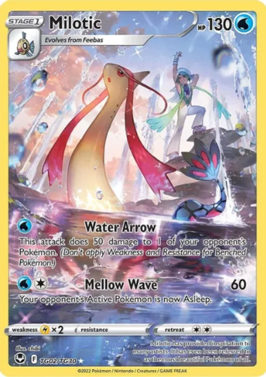 Milotic - TG02/TG30 - Silver Tempest