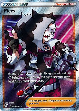 Piers Full Art - 187/189 - Darkness Ablaze