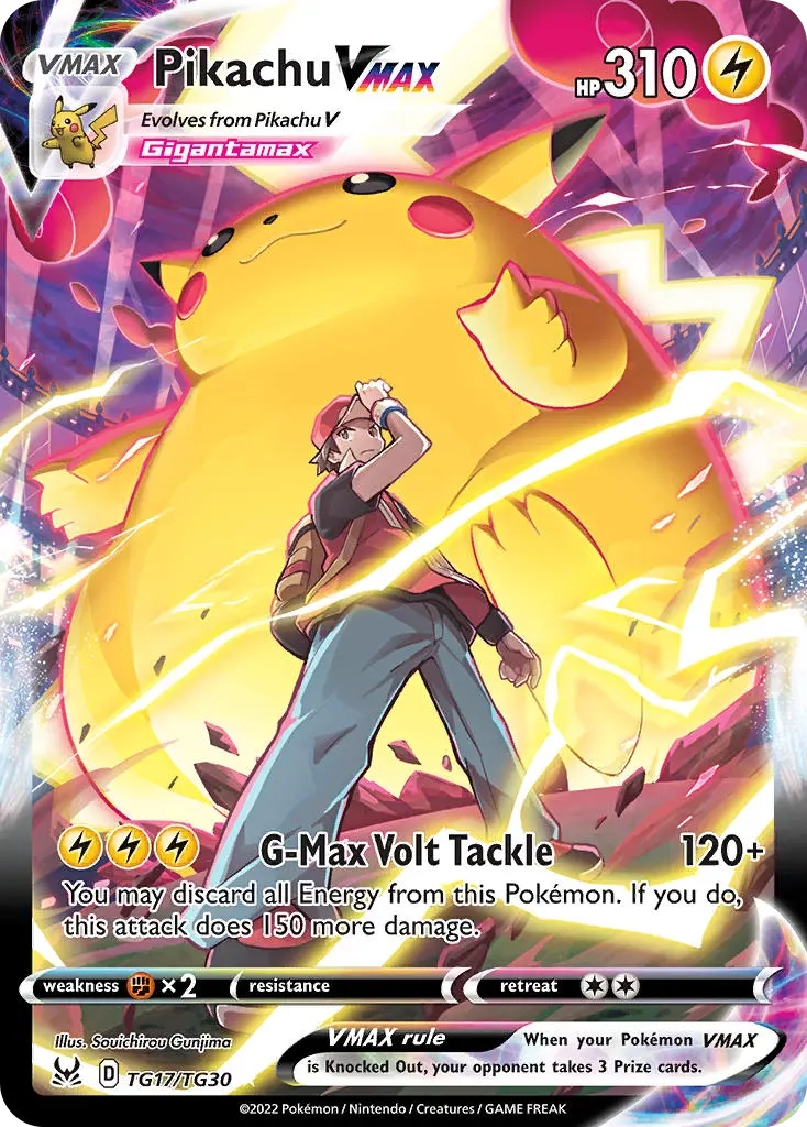 Pikachu VMAX - TG17/TG30 - Lost Origin