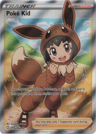 Poke Kid Full Art - 70/72 - Shining Fates