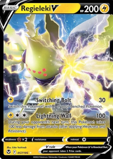 Regieleki V - 57/195 - Silver Tempest