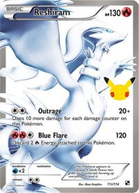 Reshiram Full Art - 113/114 - Celebrations