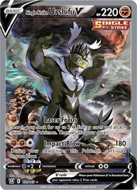 Single Strike Urshifu V Alternate Art - 151/163 - Battle Styles