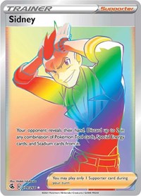 Sidney Rainbow Rare - 279/264 - Fusion Strike