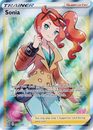 Sonia Full Art - 192/192 - Sword & Shield Base