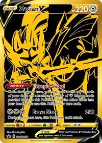 Zacian V - SWSH076 - Sword & Shield Promo Cards