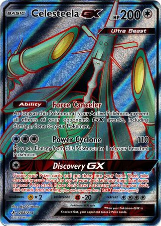 Celesteela GX Full Art- 208/214 - Unbroken Bonds – The Colosseum