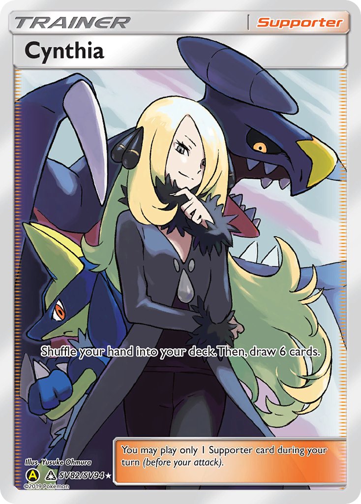 Cynthia Full Art - SV82/SV94 - Hidden Fates