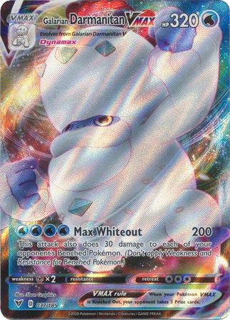 Galarian Darmanitan Vmax - 37/185 - Vivid Voltage