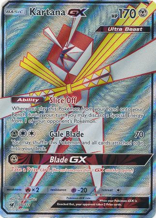 Kartana GX Full Art - 106/111 - Crimson Invasion