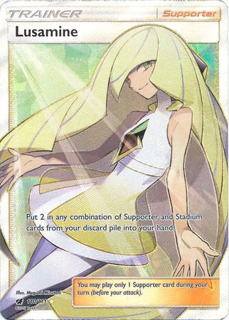 Lusamine Full Art - 110/111 - Crimson Invasion